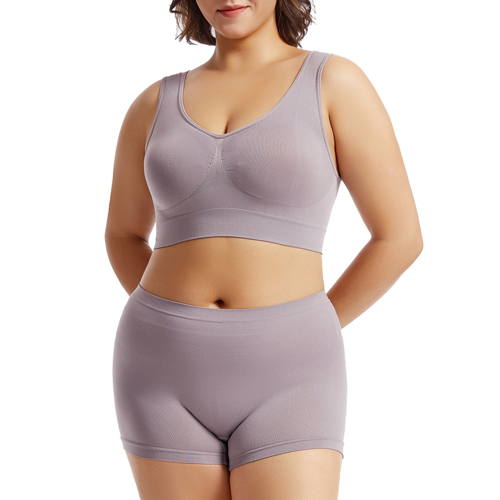 thumbnail image 2 of Conjunto de lencería floral de encaje para mujer - Dos piezas: sujetador y braguitas - Diseño sexy de poliéster - Ropa de dormir para la noche de bodas - Tallas S-XXXXXL, 2 of 6